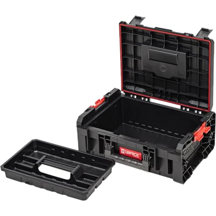 QBRICK System Werkzeugkoffer Qbrick System PRO Technician Case 2.0 stapelbar 450 x 332 x 171 mm, Schwarz – Bild 3