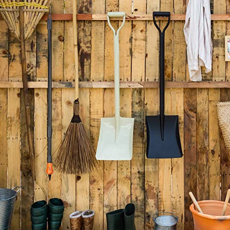 Relaxdays Fugenbürste Set mit Teleskop-Stiel, Carbon-Stahl Borsten, Fugenkratzer & Schrubber, ausziehbar 80-140cm, schwarz – Bild 2
