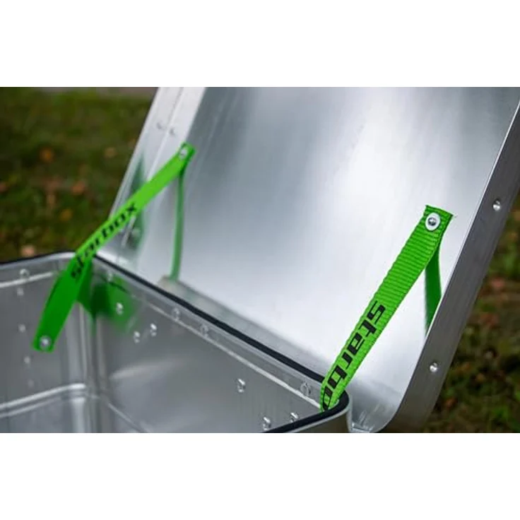ALUTEC Aluminiumbox Starbox 140 (Inhalt 140 l, Innenmaße (LxBxH) 900 x 495 x 367 mm, staub-/spritzwassergeschützt, inkl. Fanbänder, Werkzeugbox, Aufbewahrungskiste, Gewicht 5,8 kg) 26140 – Bild 3