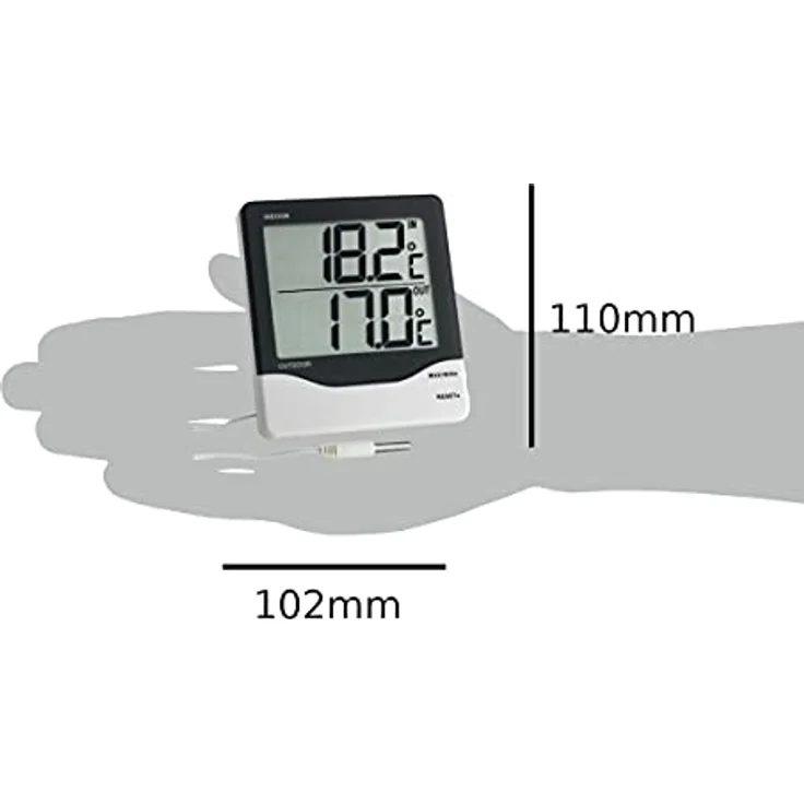 TFA 30.1011 Digitales Innen-Außen-Thermometer - Preisvergleich – Bild 8