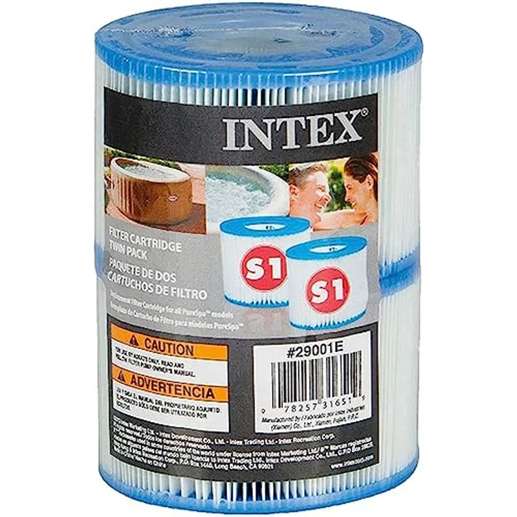 Intex PureSPa Whirlpoolzubehör - Filterkartusche - Typ S1 - 2 Stück – Bild 3