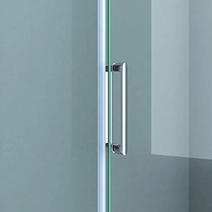 Sogood Duschkabine Ravenna17 70x100x195cm Duschabtrennung mit Schiebetür ESG-Sicherheitsglas Klarglas inkl. beidseitiger Easy-Clean-Beschichtung – Bild 5