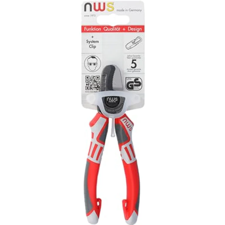 NWS Kabelschneider 043-69-210, Nachstellbares, verschraubtes Gelenk, für Kupfer- und Alukabel geeignet – Bild 2