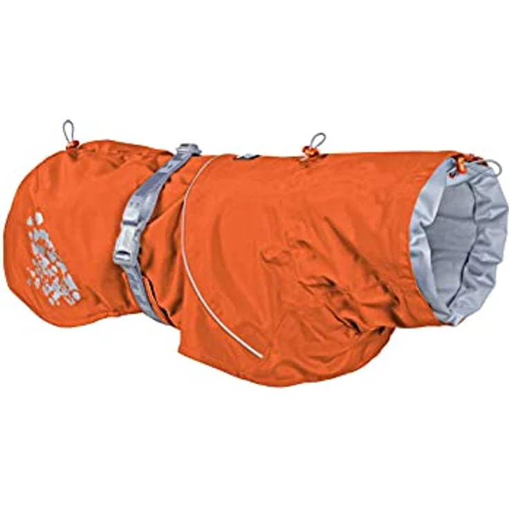 Hurtta Monsoon Hunde-Regenmantel, Sanddorn, 50,8 cm – Bild 1