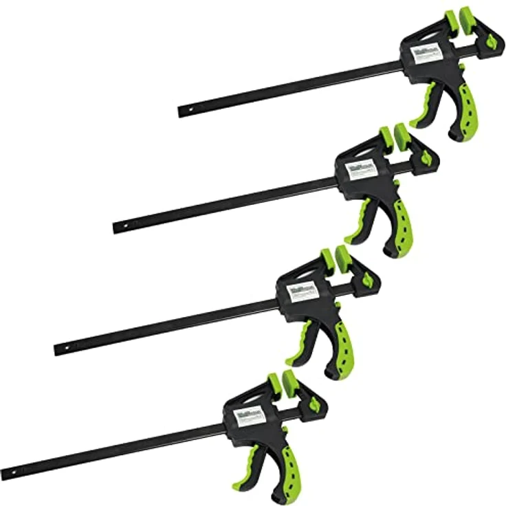 Trutzholm 4x Einhandzwinge Schnellspannzwinge Schraubzwinge Spanner 60x600 mm – Bild 2