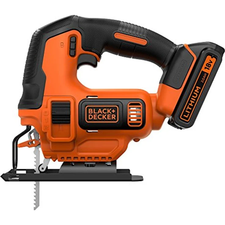 Black & Decker Li-Ion Akku Stichsäge 18V BDCJS18 Pendelhubstichsäge mit Akku und Ladegerät – Bild 2
