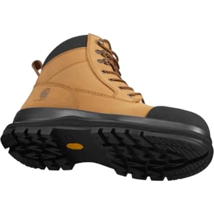Carhartt Detroit 6" Zip Boot, Sicherheitsstiefel S3 mit durchtrittsicherer Sohle, braun/schwarz, Größe 48 – Bild 4
