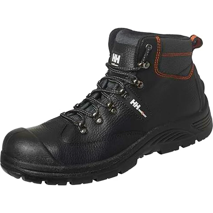 Helly Hansen Aker Mid WW Sicherheitsschuh, Verbundstoff-Zehenschutz, PU-Verstärkung in Schwarz – Bild 2