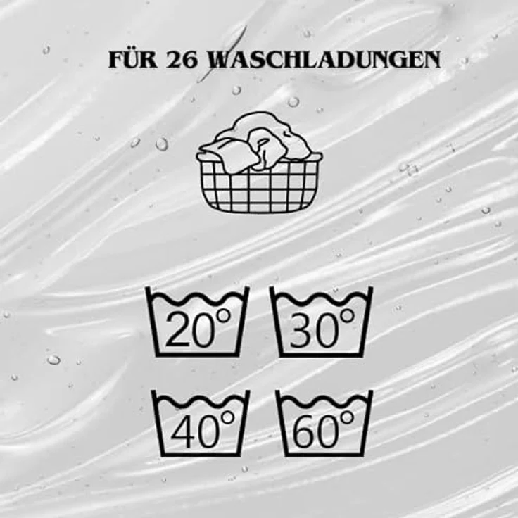 Burti Liquid Feinwaschmittel flüssig 1,45l - mit Faser Schutz für pflegeleichte & feine Textilien, schützt gleichzeitig die Farben, ohne Mikroplastik, für ca. 26 Waschladungen – Bild 5