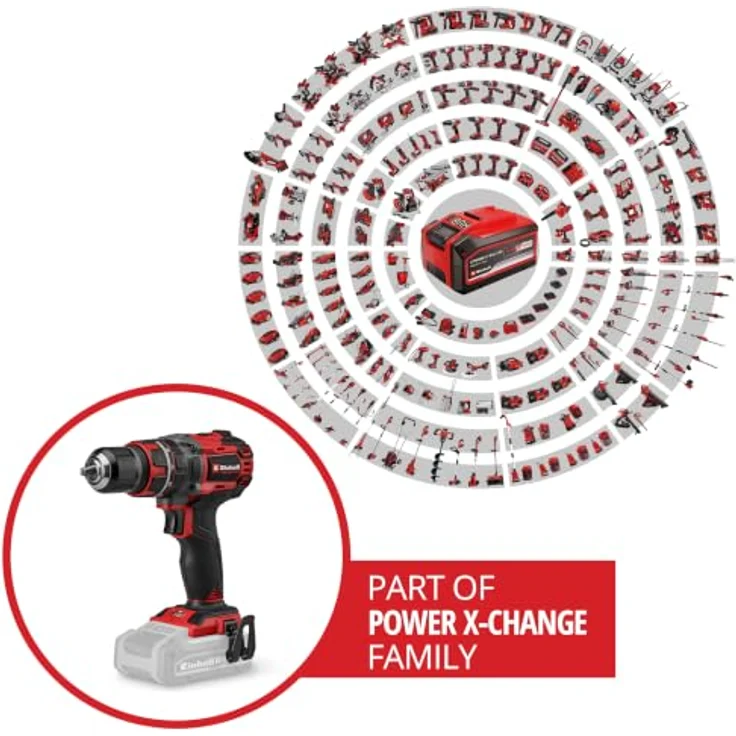 Einhell Professional TP-CD 18/60-T Li-i BL Solo, Akku-Schlagbohrschrauber mit 60 Nm Drehmoment, 2-Gang-Getriebe und bürstenlosem Motor – Bild 2
