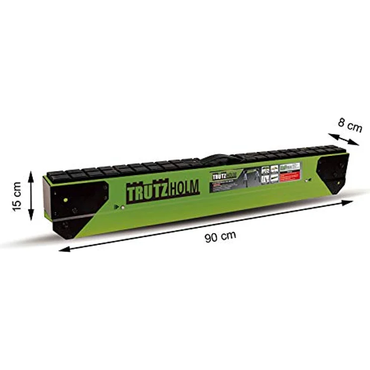 TRUTZHOLM Sägebock, höhenverstellbar bis 1300 kg Traglast, klappbar, Set mit 2 Arbeitsböcken, max. 650 kg je Bock, stabil aus Stahl – Bild 6