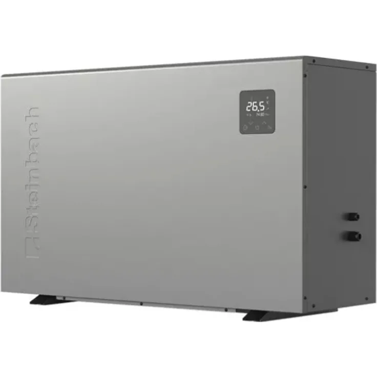 Steinbach Wärmepumpe "Silent 11" grau für Pools bis 50.000 l, 11 kW Heizleistung
