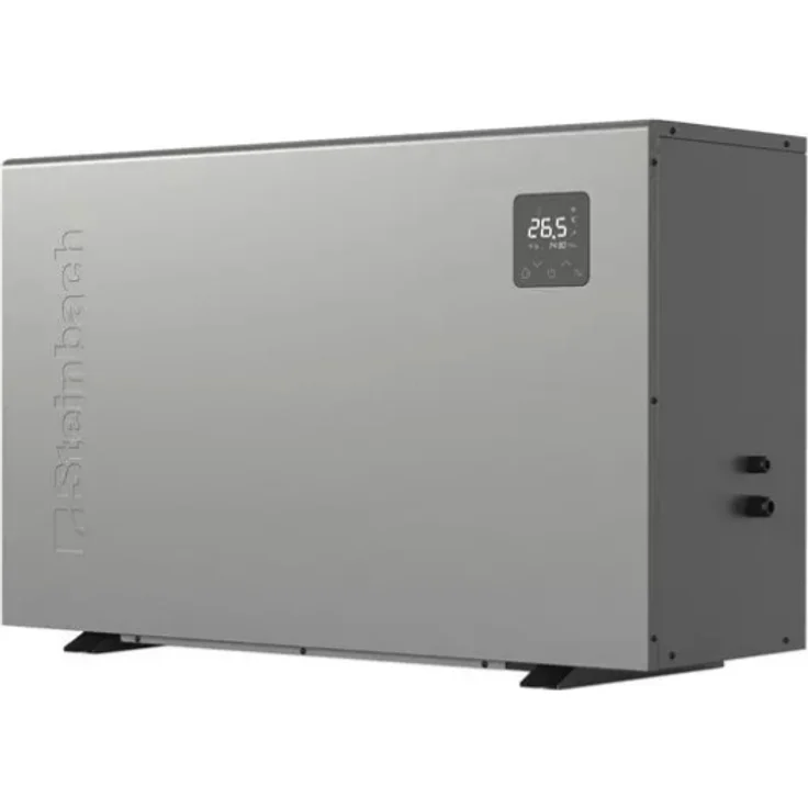 Steinbach Wärmepumpe "Silent 11" grau für Pools bis 50.000 l, 11 kW Heizleistung