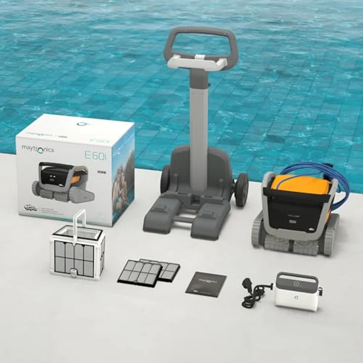 Dolphin E60i Poolroboter mit PVC Bürsten und App-Steuerung – Bild 7