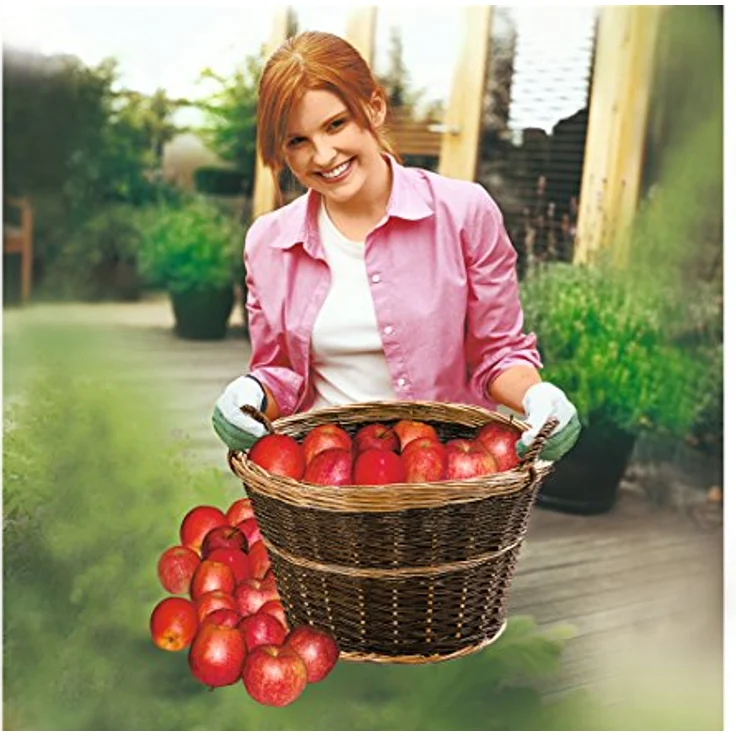 Dehner Weidenkorb, Höhe 25 cm, Ø 35 cm, Weidengeflecht – Bild 3