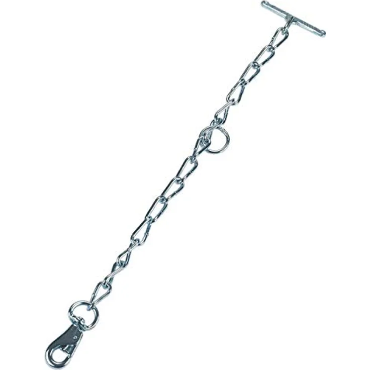 Kettenteil einteilig mit Drehkarabiner, 6mm