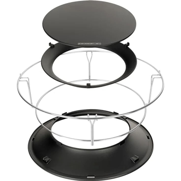 Kamado Joe® SloRoller mit Kochgestellsystem Classic, Schwarz, für optimale Rauchentwicklung und Temperaturkontrolle, kompatibel mit Classic I und II – Bild 3