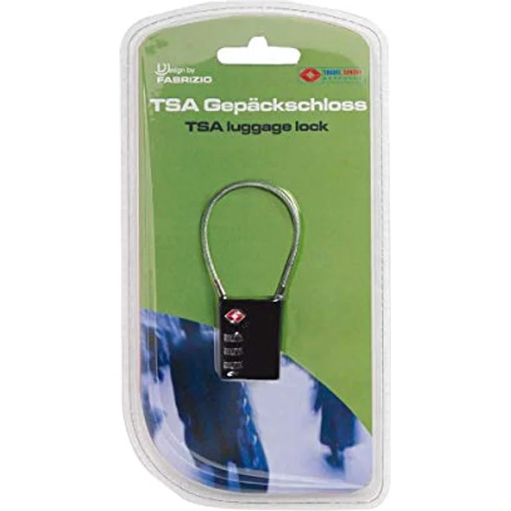 WORLDPACK TSA-Vorhängeschloss, Kofferschloss mit 2 Schlüsseln und Zollzugang – Bild 3