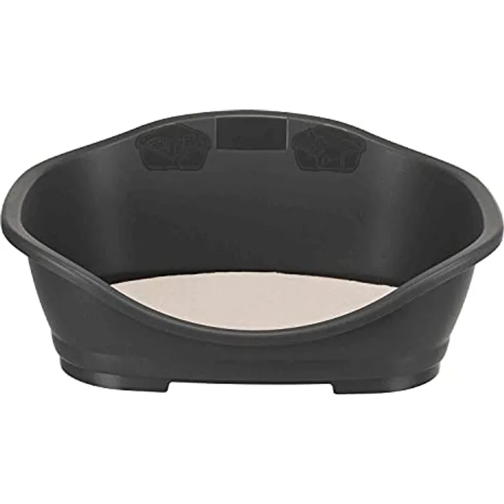 Trixie 38811 Kunststoffbett Sleeper, 56,5 X 42 X 24 cm, dunkelgrau