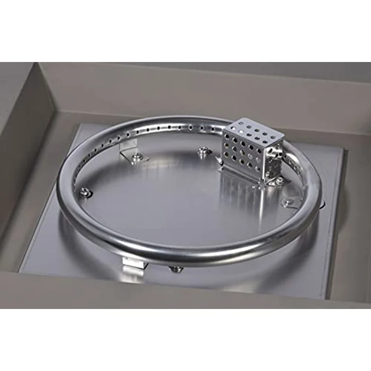 dobar Outdoor Lava-Ofen Fornido Blanco mit Lavasteinen, Magnesia – Bild 4