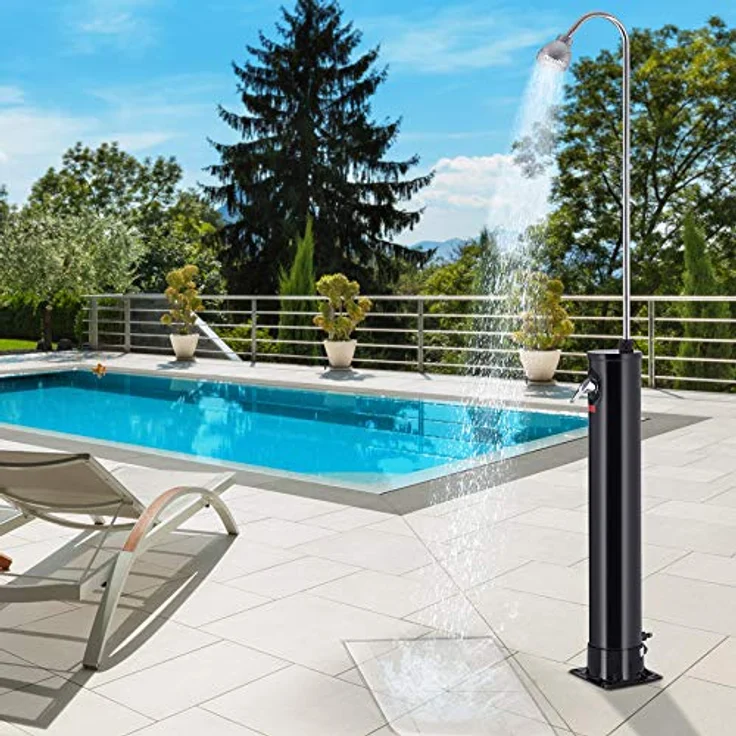 Monzana Solardusche Gartendusche Pooldusche 18 Liter – Bild 2