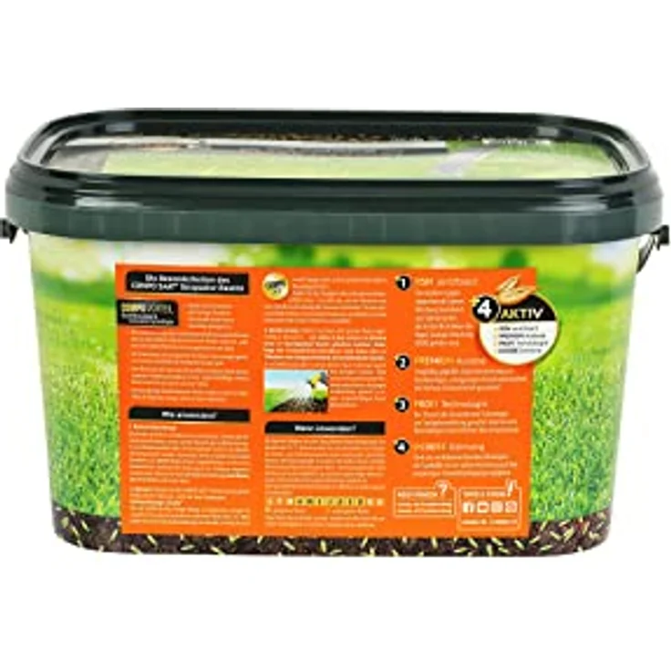 COMPO SAAT Trocken-Rasen, 2 kg für 80 qm – Bild 8