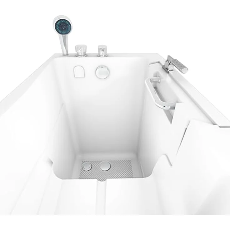 Senioren Sitzbadewanne Senioren Badewanne Sitzwanne Wanne mit Tür S08-A – Bild 9