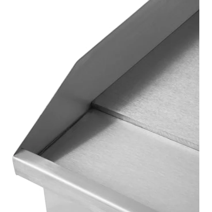 VERTES FA6-G8-01 Elektro Grillplatte 3000 W, Edelstahl, 55 x 35 cm, Temperaturbereich 50 bis 300 °C – Bild 9