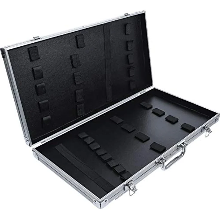 BGS TECHNIC Leerkoffer für Ratschenring-Maulschlüssel-Satz (Art. 30009), Aluminium mit verstärkten Kanten, 1.442 kg – Bild 3