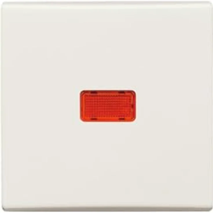 Busch-Jaeger Wippe cws 2107-32, einteilige Abdeckung für Kontroll-Wechselschalter, elfenbein/weiß, IP44 – Bild 1