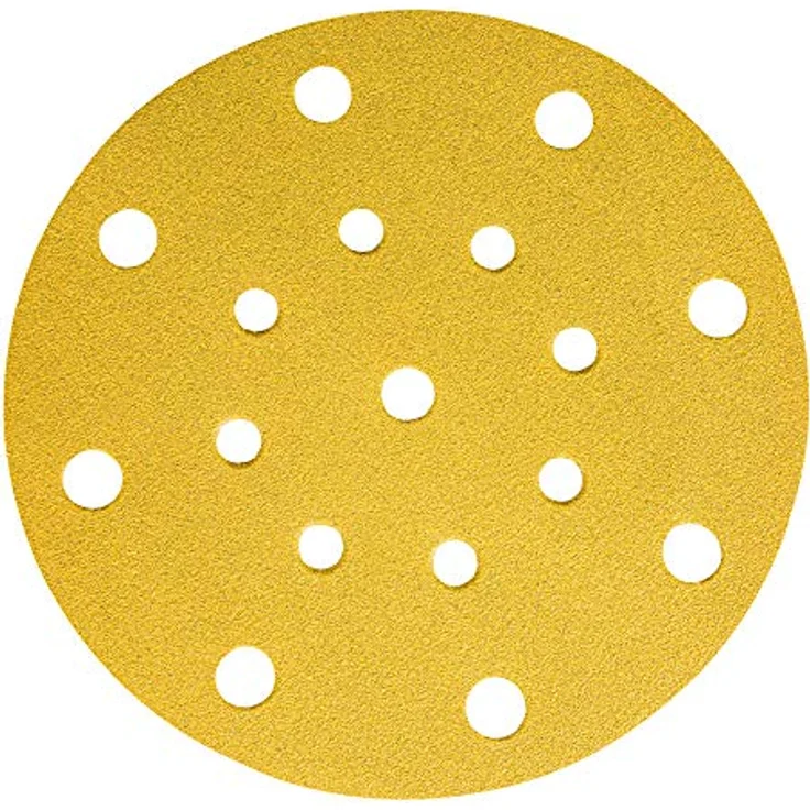 STIER Schleifscheiben Universal D150 / P40 / 16-Loch / 50 Stk. - Hochwertiges Korundkorn, Made in Germany – Bild 1