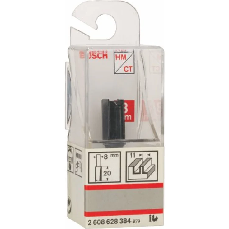 Bosch Professional Nutfräser Standard for Wood (für Holz, Ø 11 mm, Arbeitslänge 20 mm, Zubehör Handfräse) – Bild 2