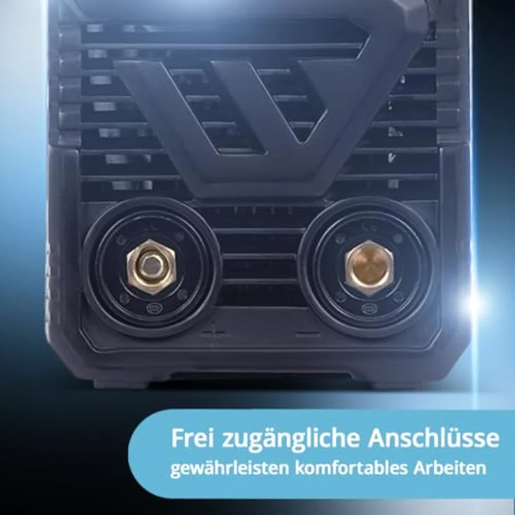 STAHLWERK ARC 200 MD Digital Inverter E Hand Schweißgerät 200 A MMA Lift TIG, kompakt und leicht mit automatischer Stromanpassung, IP21S Schutzart – Bild 8