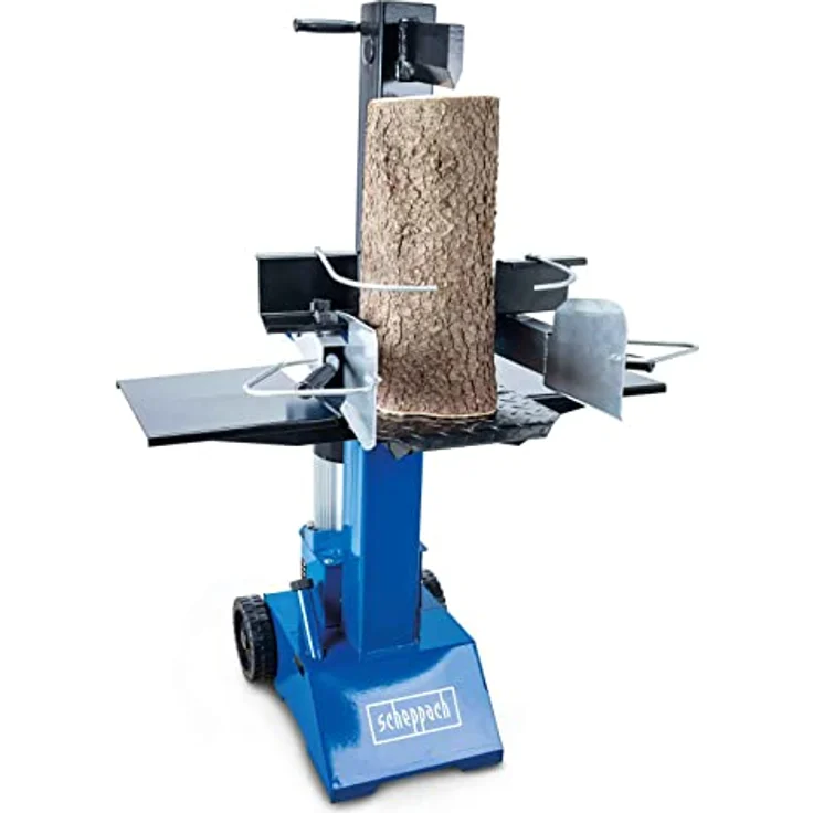 Scheppach Holzspalter HL810 | 230V Anschluss - 3000W Leistung | Hydraulikspalter stehend | Spaltgutlänge 550mm | Spaltdurchmesser 300mm | 8 Tonnen Spaltkraft | Brennholzspalter mit Vario Spalt System – Bild 1