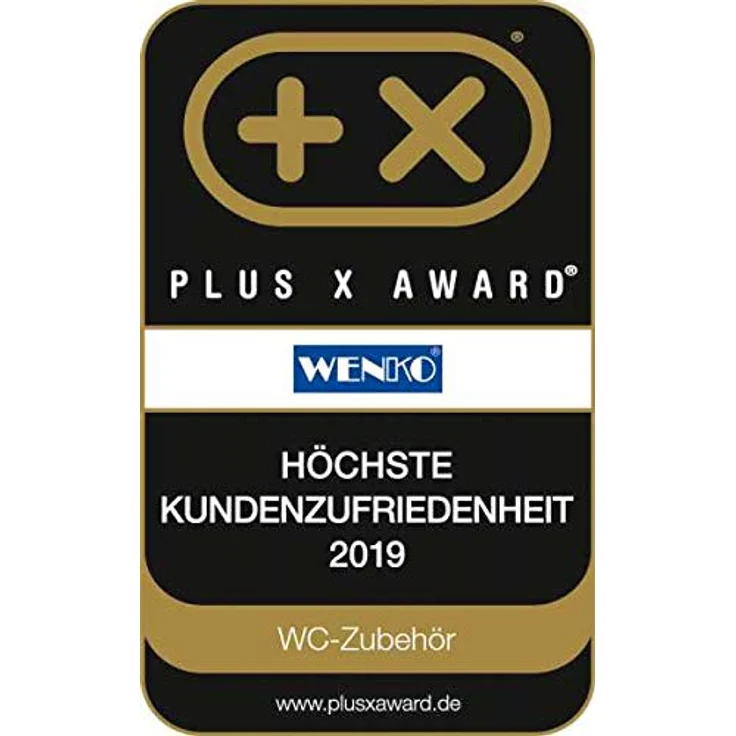 Wenko WC-Sitz Samos Easy Close, Duroplast grau mit 1-Knopf Fix-Clip und integrierter Absenkautomatik – Bild 7