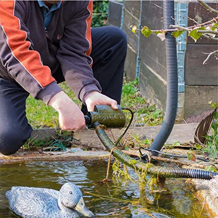 Wiltec Luisiana OM/I 25m flexibler Teichschlauch Ø32mm, 320g/m - Druck- und Saugschlauch, temperaturbeständig von -5 °C bis 60 °C, mikrobenresistent, UV-beständig – Bild 4