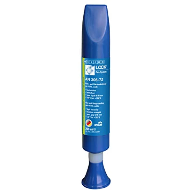 WEICON WEICONLOCK AN 305-72, 200 ml Pen-System für Rohr- und Flächendichtung, sofortige Dichtwirkung, DVGW-geprüft – Bild 1