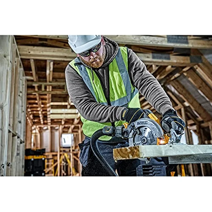 Dewalt DCS570P2-QW Handkreissaege 18V, 1 W, 2 x 5,0 Ah Akku, mit Schnellladegerät – Bild 6