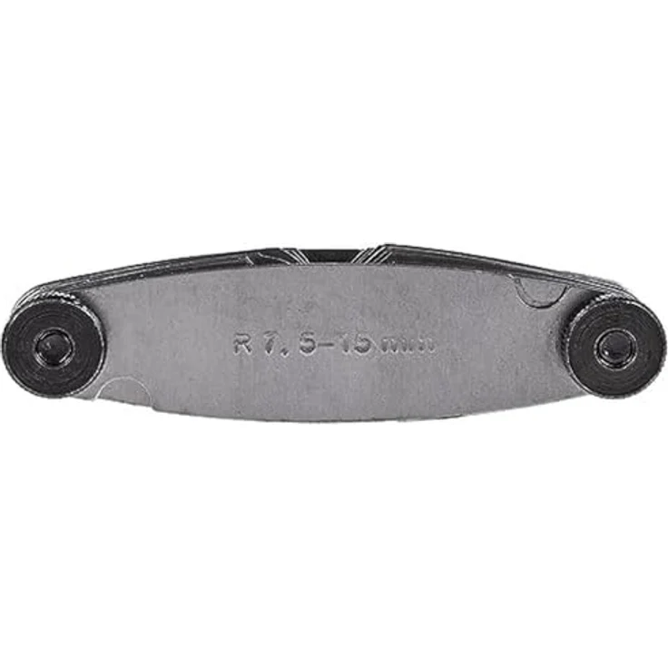 Vogel Germany Radienschablone 16 Blatt Messbereich 7,5-15,0mm Radienlehre 472106 – Bild 4