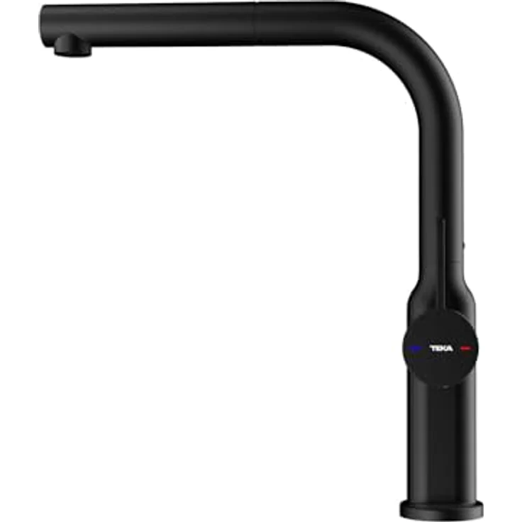 Teka Küchenarmatur mit keramischen Dichtungen, einhand, schwenkbar, 360° Auslauf, easy-quick Montagesystem, Edelstahl – Bild 2
