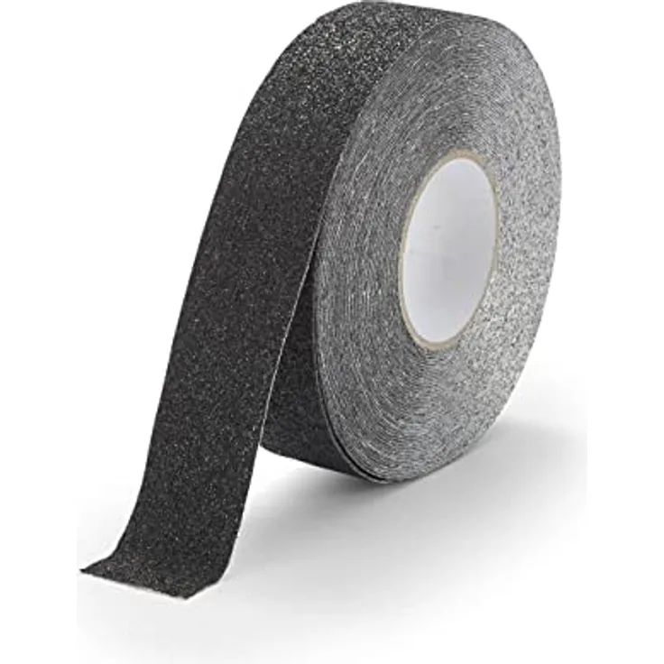 Durable Antirutschband DURALINE GRIP+ FORMFIT, 50 mm x 15 m, verformbar zur Sicherung unebener Flächen wie Rampen etc., schwarz, 106401