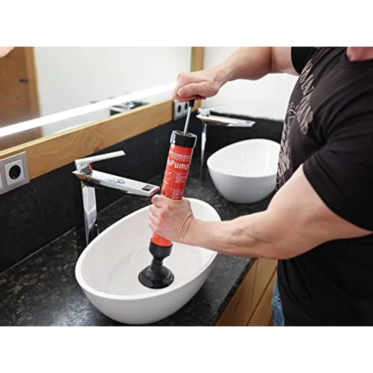 Rothenberger Industrial 7.1991 Rohrreiniger Pumpe 40cm Sonstiges Handwerkzeug – Bild 3