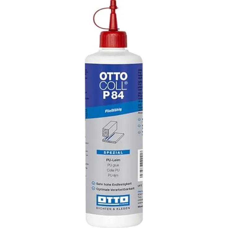 OTTOCOLL P 84 PU-Leim 500 ml Flasche C68 hellbeige