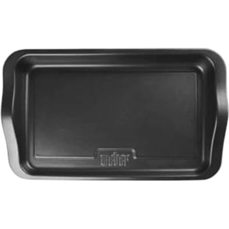 Weber 17885 BBQ Keramik Grillplatte, 42,5 x 24,5cm, seidenmatte Oberfl„che, kein Festkleben – Bild 4