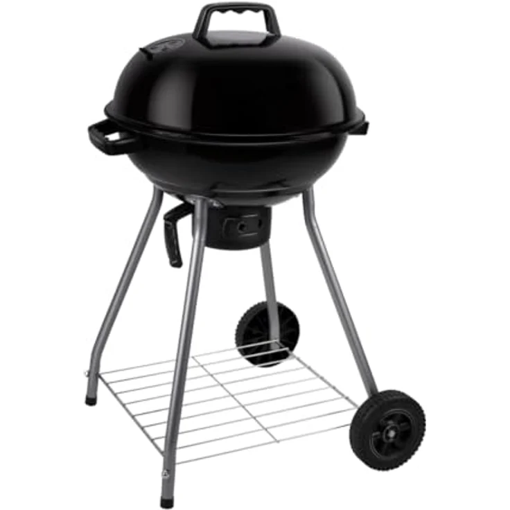 Arti Casa Alpina Barbecue Kugelgrill, Holzkohlegrill mit Deckel, Ø 45 cm, Edelstahl-Luftregulator und Aschebehälter – Bild 1