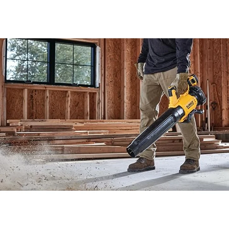 DeWalt Akku-Gebläse DCMBL562N-XJ, Laubbläser, Laubgebläse, Schneebläser, Ergonomische Bauweise - 18 Volt, ohne Akku und Ladegerät – Bild 4