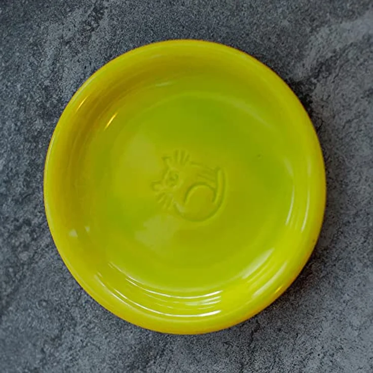 Nobby Katzen Keramik Milchschale hellgrün Ø14 x 2 cm – Bild 5