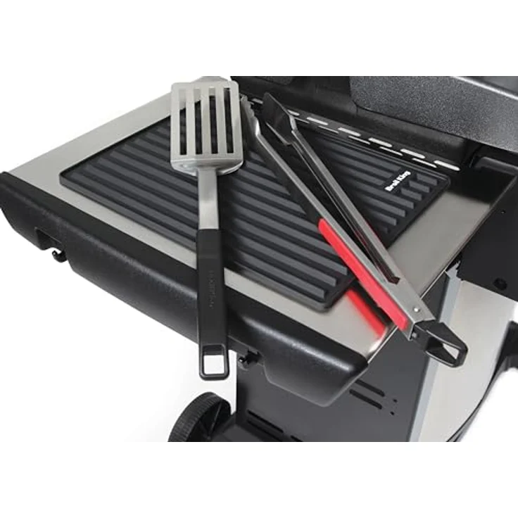 Broil King 60009 Grill-Grillzubehör, Silikon Besteckablage, edelstahl, 35,5 x 28 cm – Bild 4