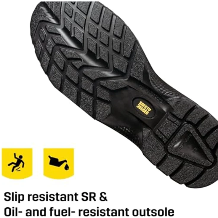 SafetyJogger Safetystar S3, Sicherheitsschuh für Arbeitsschutz, schwarz, Größe erhältlich – Bild 5