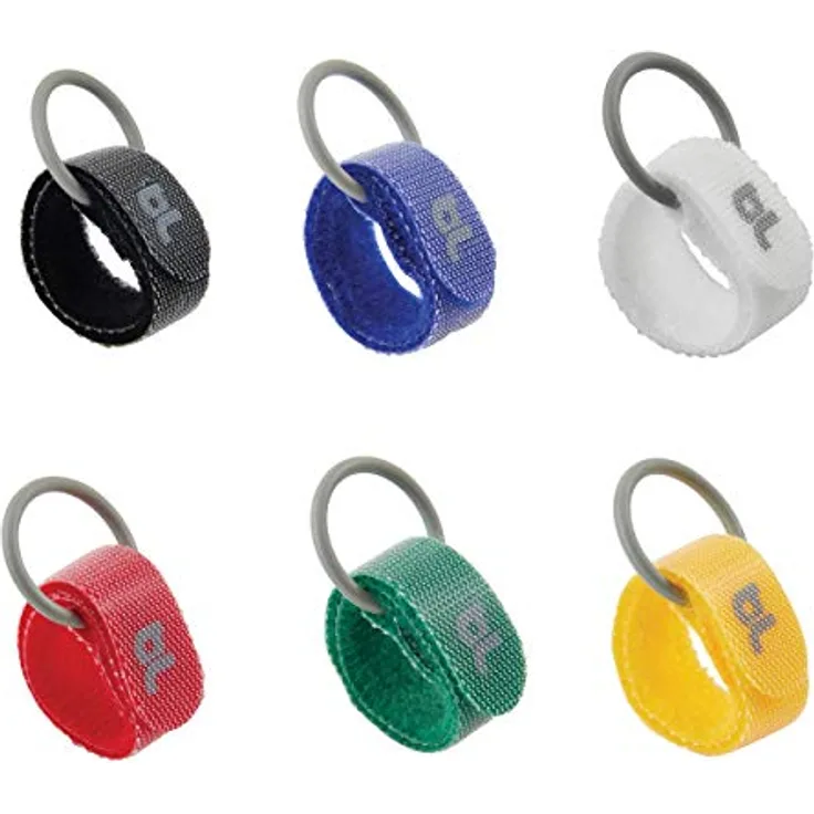 Bluelounge Kabelbinder, klein, 6er-Pack, BLUCT-SM